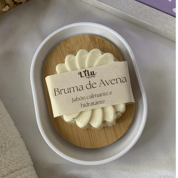 Jabón calmante e hidratante| Bruma de Avena