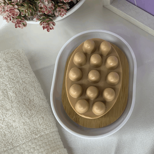 Jabón Exfoliante corporal de chocolate | Luffa Cacao Bliss