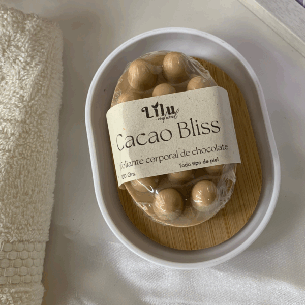 Jabón Exfoliante corporal de chocolate | Luffa Cacao Bliss