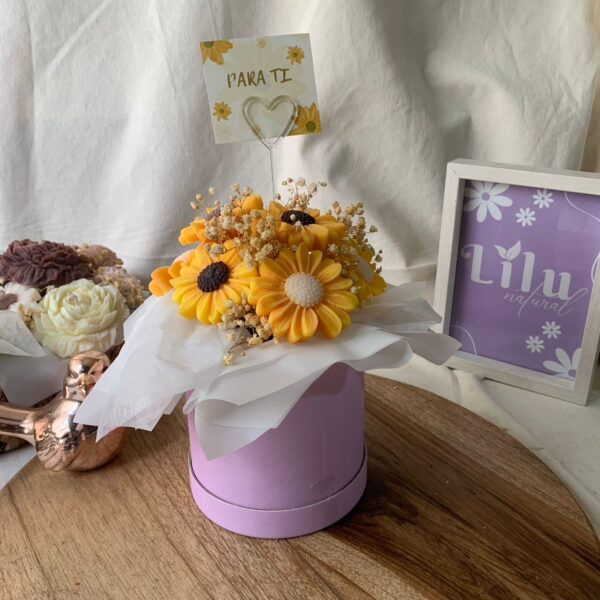 Bouquet de flores en vela | MARGARITAS