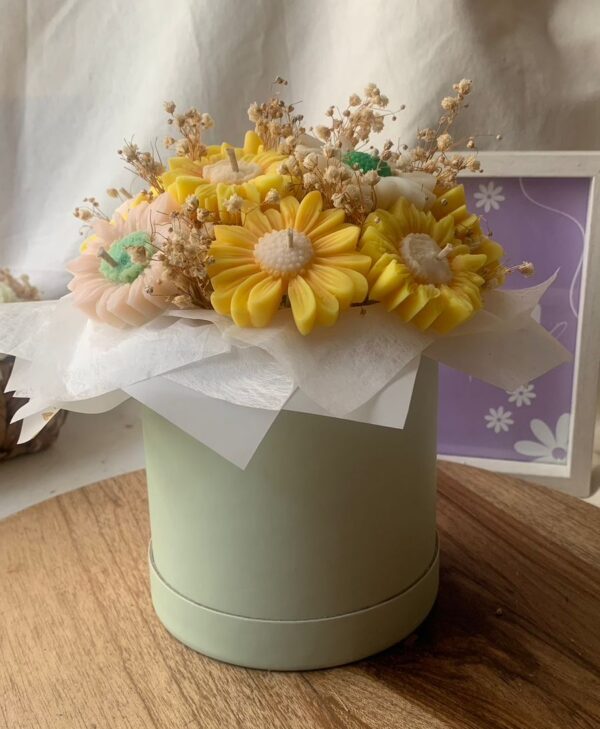 Bouquet de flores en vela | MARGARITAS
