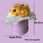 Bouquet de flores en vela | MARGARITAS