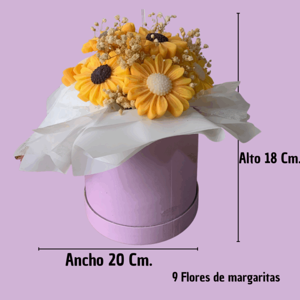 Bouquet de flores en vela | MARGARITAS