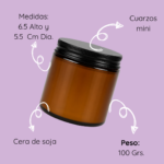 VELA DE ABUNDANCIA | Cuarzo Citrino