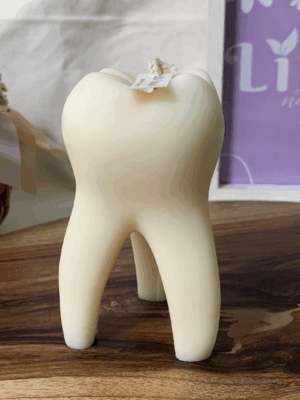 Vela decorativa | Diente