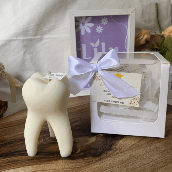 Vela decorativa | Diente