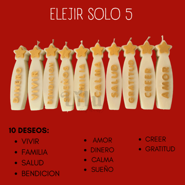 CAJAS DE DESEOS | 5 DESEOS GRANDES