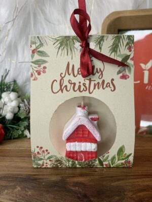 Vela souvenir navidad  | Casita