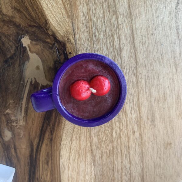 Vela Sabores del Alma | Taza de Colada morada