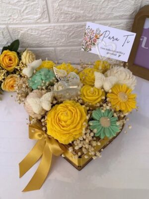 Bouquet de flores en vela  | Corazón mio