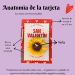 Souvenir tarjeta | Girasol