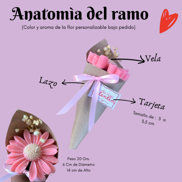 Ramo Individual de Vela | Margarita