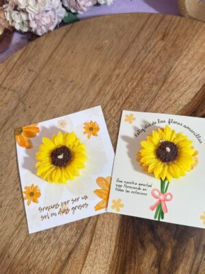 Souvenir tarjeta | Girasol