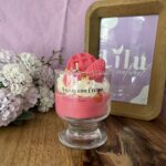 Vela postre | Copa Fresa con crema
