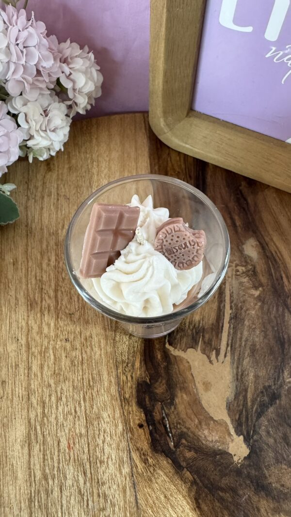 Vela postre Vaso mini | Choco Candle