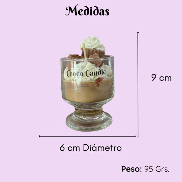 Vela postre | Copa Choco Candle