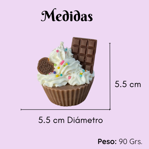 Vela Cupcake | Grande