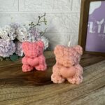 Vela | Osito Floral con Corazón