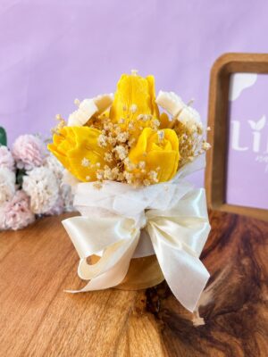 Mini Bouquet de flores en vela  | | TULIPANES