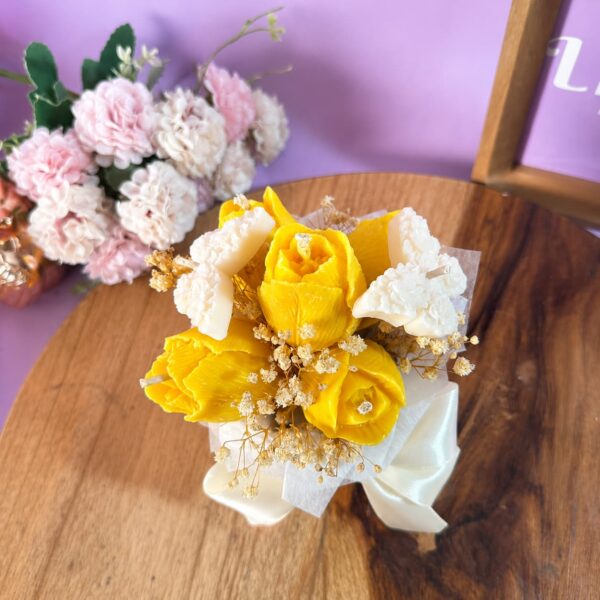 Mini Bouquet de flores en vela | | TULIPANES