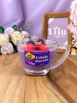 VELA ENVASA | COLADA MORADA
