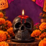 Vela | Calavera color interno