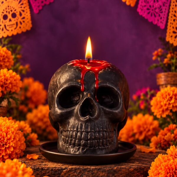 Vela | Calavera color interno
